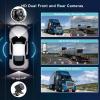 10.26" Portable Carplay Screen for Car, Wireless Car Stereo Works with Apple Carplay Android Auto with Front Dash Cam/1080P Backup Camera/Bluetooth/AUX/USB/FM/AM/GPS Navigation view 4