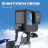 MUNEFE Camera Side Door Cover, Action Camera Side Open Housing Protective Case, Protective Case for Action Camera view 2