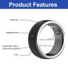 Yoidesu Smart Ring, Fingertip Bluetooth Remote Control, Remote Control APP Page Turner, Scrolling Rings Rechargeable Camera Remote for Phones Tablets (Size 17, 56mm /, Yoidesu4fhy7sqkcr-11 view 3