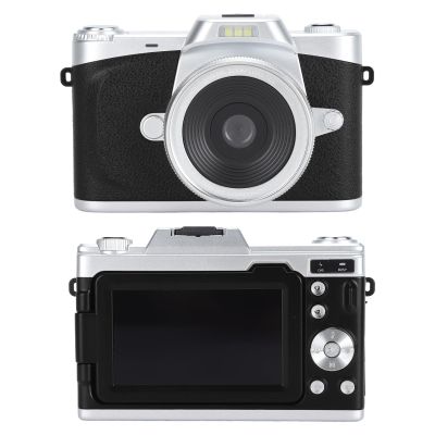 Yunseity 68MP Digital Camera, 4K Vlogging Camera with 20X Digital Zoom, Autofocus Compact Camera with 180 Flip Screen, Wide Angle Lens, for Kids Teens Beginner Adult Travel (Black)