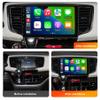 ADMLZQQ Android 12 Head Unit 2 Din Car Stereo Sat Nav for Honda Odyssey 2015-2019 Radio GPS Navigation 10.2'' MP5 Multimedia Video Player FM Receiver Support 4G SIM 5G WiFi SWC,M200s view 2