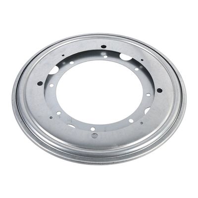 Pwshymi Galvanized Steel Turntable, RustResistant and Effective Turntable Cake Decorating for Home Kitchen (9in #03), Silver, Pwshymid26vecyaq1-03