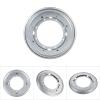 Pwshymi Galvanized Steel Turntable, RustResistant and Effective Turntable Cake Decorating for Home Kitchen (9in #03), Silver, Pwshymid26vecyaq1-03 view 4