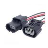 DLAHPJPT 3 Pin HX 040 Smtmo Auto Adapter Ignition Coil pl;/UG Wa/TER*pr/oo*f Connector Wire Harness Fit Compatible 6189-0887 6188-4739(3P Male,5 Pcs) view 3