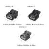 1 Set 6189-7037 6189-0887 Sum1tomo 3 Pin HX 040 Female Waterprof Automotive Electrical Wire Connector (Color : DJ70310B-1-21) view 2