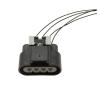 TakenE 1 Set 4 Pin 2.8mm Male Female Waterprof Fuel Electric Gasoline Pump Auto Connector 15326633 15326631 (Color : Female with Wire) view 1