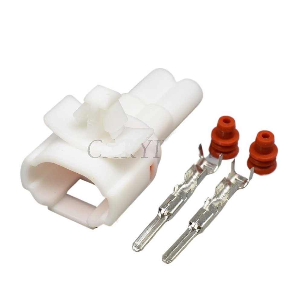 1 Set 2Pin Female Male MT090 Fog Lamp Automotive Waterprof Connector with Clip DJ7022-2.2-11 DJ7021-2-21 (Color : Male set)