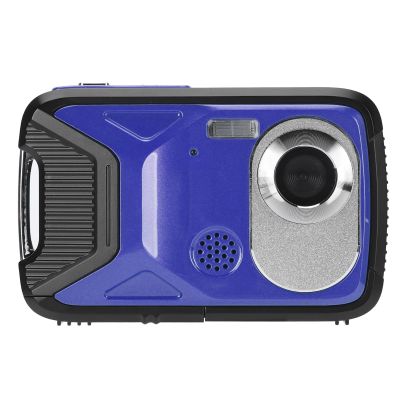 EBTOOLS Underwater Camera, 16.4ft Camera, 21MP 8X Zoom Compact Portable Digital Camera with 2. TFT Display, for Snorkeling Diving (Blue)