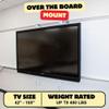 AV Mounts USA Over-The-Board Mount OTBM for TVs, Interactive Flat Panel Displays - IFPs, Universal Fit, 42""-105"", Up to 400lbs Capacity, White - AVMOTBM V3 view 4