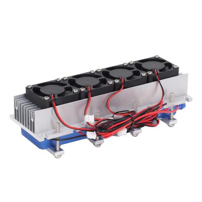 JAOCDOEN DC12V 30A 288W Refrigeration Cooling System Kit Fast Cooling Quiet Semiconductor Cooler for AC