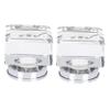 MaikOn Wardrobe knobs, 2pcs Crystal Glass Cabinet Glass Dresser Furniture Dresser Knobs Artificial Crystal Cabinet Crystal Knob Cabinet Knobs, Transparent view 1