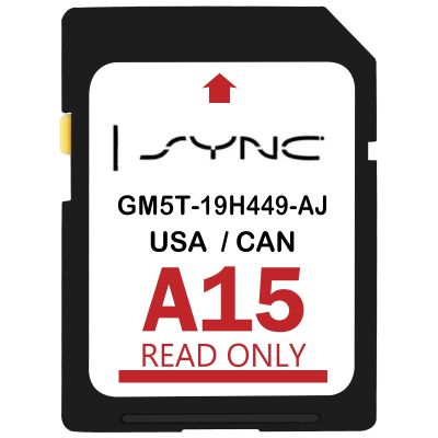 2025 Latest A15 Navigation SD Card Compatible with Ford/Lincoln, F150 Explorer Fusion Expedition Escape Edge MKC MKZ MKX Sync Navigation Accessories Update USA/Canada Maps, GM5T-19H449-AJ