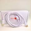 OMNIHIL White 8FT High Speed USB 2.0 Cable Compatible with Zebra 2824, 2844, 3842, HT146 Thermal Label Printer view 1