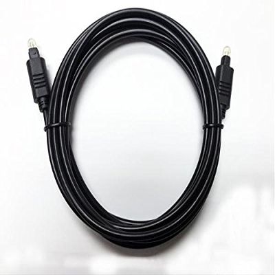 OMNIHIL 10 Feet Long Digital Optical Cable Compatible with Sony X77L X90L LED 4K UHD Smart TV