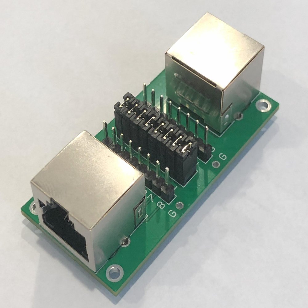 RJ45 Breakout Board & Pass-Through Adapter
