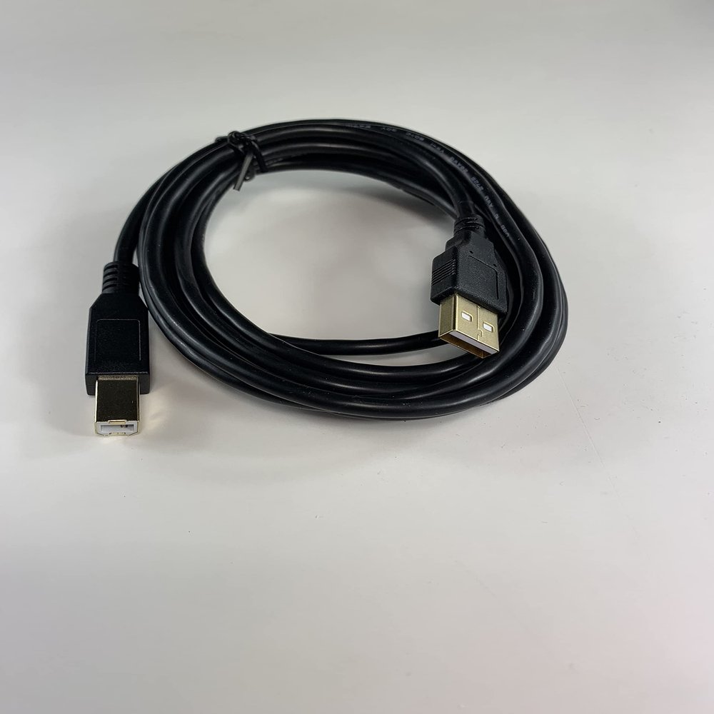 OMNIHIL 8FT High Speed USB 2.0 Cable Compatible with Zebra ZT231, ZT231R Thermal Label Printer