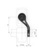 Bjorn Cycles Carbon Bicycle Computer Mount Lapka Plus Compatible with Garmin 1030/1040/1050 and Higher and All Wahoo view 3