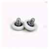 FOREPANY Sliding Door Roller,Rollers Bearings, DR19C1L8 2Pcs Screw Pulley Bearing 6x19x6mm 626 M6*8 Doors and Windows Roller Mute Wheel Plastic Covered Bearings YIJIAN view 1