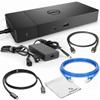 Crossery Dell WD19TBS Thunderbolt Docking Station Bundle - Complete Package with Dell 19TBS Universal Dock, 180W Power Adapter, HDMI & Ethernet Cables, USB-C Cable, Dual Monitor Support (Renewed) view 1