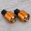 aqxreight Motorcycle Handlebar End Plug Set Stylish Decorative Accessory for 22mm Handlebars (Gold), aqxreightz42d9hqugf-04 view 3