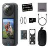 Insta360 X4 - Waterproof 8K 360 Action Helmet Camera with 32GB SD Card, 4K Wide-Angle Video, Invisible Selfie Stick Effect Lens Guards, 135 Min Battery Life, Sports, Content, Travel, Outdoor Creator view 1
