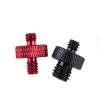 5pcs/lot 1/4-1/4 3//8-3/8 1/4-3/8" Screw Aluminum Screws Adapter Camera Bracket Tripod Monopod Studio Light Stand - (Color: 3-8 to3-8 Black) view 3