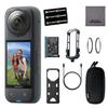 Insta360 X4 - Waterproof 8K 360 Action Helmet Camera with Protective Utility Frame Kit, 4K Wide-Angle Video, Invisible Selfie Stick Effect Lens Guards, Sports, Content, Travel, Outdoor Creator view 1