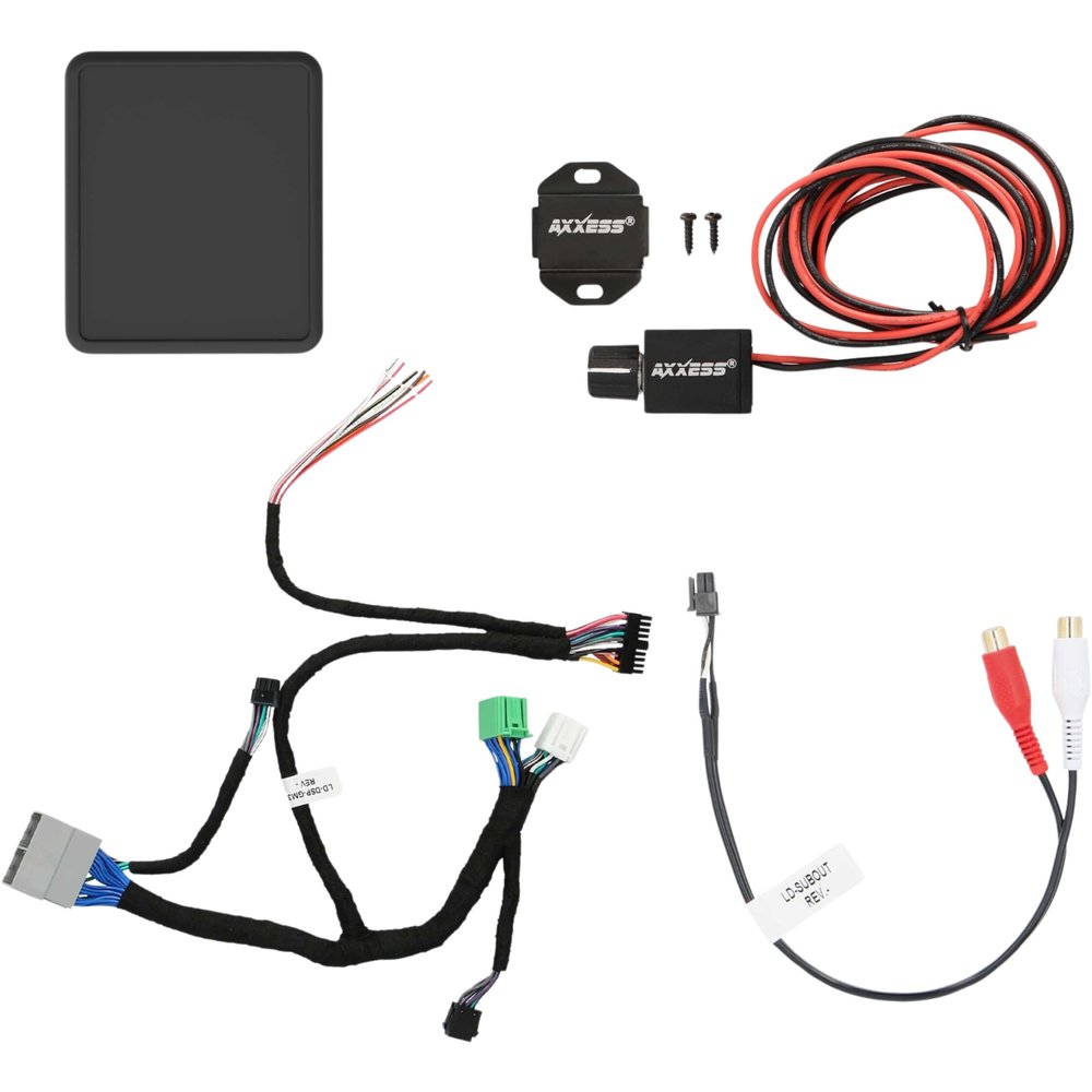Metra Brands Axxess Subwoofer Interface w/Bass Knob & Vehicle T-Harness for GM 2019+