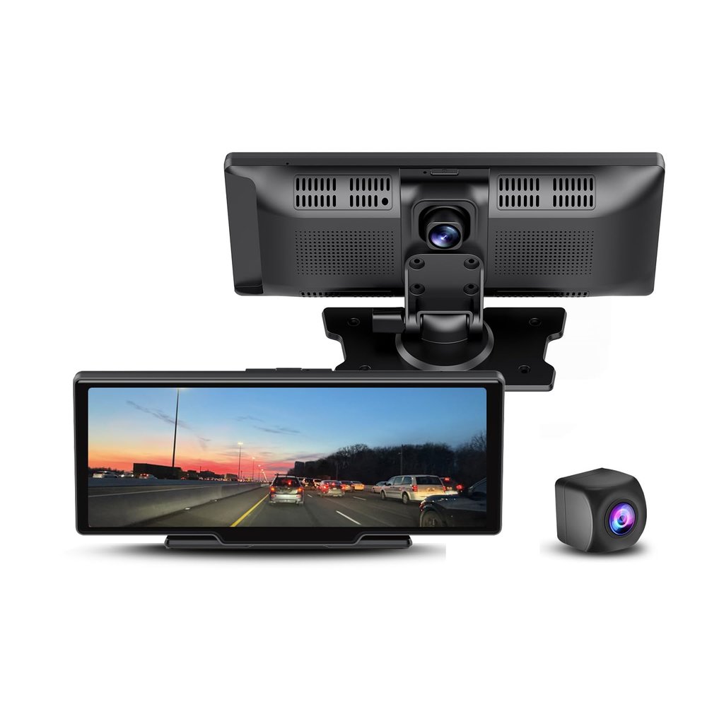 Gekogear Orbit C120 10.26" Infotainment Display with Dash Cam and Backup Cam