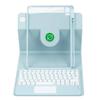Case with Trackpad Keyboard for iPad 10.2 9th/8th/7th Generation 360 Rotating Keyboard Case for iPad Pro 10.5,Air 3rd Gen Pencil Holder Tablet Cover,Folio Stand Case,Detachable Keyboard (sky blue) view 2