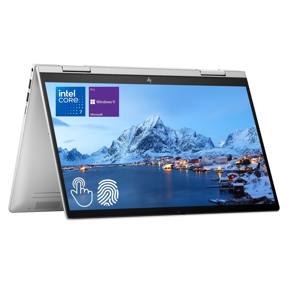 HP Envy X360 Business 14" Touchscreen Intel Core 7 2-in-1 Convertible Laptop, 14" FHD 1920 * 1080 Touchscreen, Core 7 150U (Beats Intel i7-14700), 16GB RAM, 1TB SSD, FP Reader, Wi-Fi 6, W11P