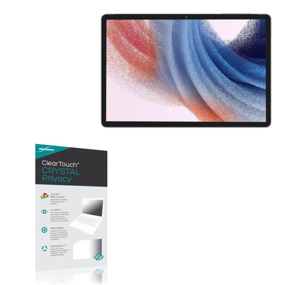 BoxWave Screen Protector Compatible with Jumper EZpad M10SE - ClearTouch Crystal Privacy (2-Pack), Privacy Screen Protector Flexible Film Clear