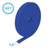 AEONS 0.8 Inch x 50 Feet Hook and Loop Tape Sticky Back Fastener Roll, Nylon Self Adhesive Heavy Duty Strips Fastener for Home Office School Car and Crafting Organization, Blue view 2