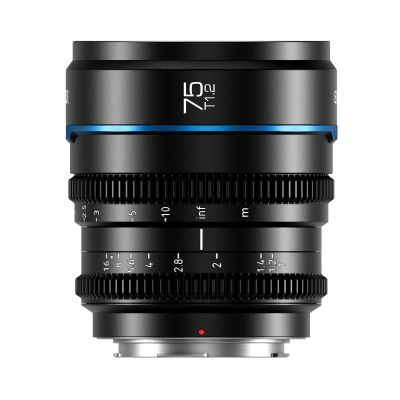SIRUI Night Walker 75mm T1.2 S35 Telephoto Cine Lens for L Mount, Black