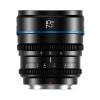SIRUI Night Walker 75mm T1.2 S35 Telephoto Cine Lens for L Mount, Black view 1