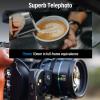 SIRUI Night Walker 75mm T1.2 S35 Telephoto Cine Lens for L Mount, Black view 4
