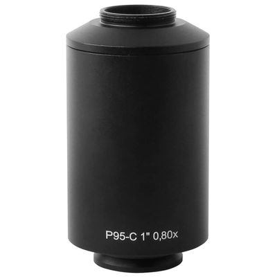 JOEBO Microscope Kit 0.35X 0.5X 0.65X 0.8X 1X Microscope C-Mount Adapter Microscope Lens Adapters (Color : 0.8X)