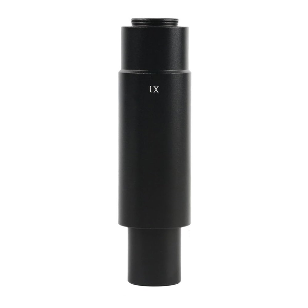 Joebo Microscope Kit 0.35X 0.5X 1X Industry Mono Lens Zoom C Mount Adapter Lens for 10A 0.7X~4.5X Microscope Lens Microscope Lens Adapters (Color : 1X)