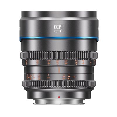 SIRUI Night Walker 16mm T1.2 S35 Wide Angle Cine Lens for X Mount, Metal Grey
