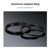K&F Concept 62-67mm(2 Pcs) Step-Up Ring Adapter, 62mm to 67mm Step Up Filter Ring for 62mm Lens Install 67mm ND CPL UV Lens Filter view 4