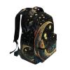 ALAZA Stars Crescent Moon Magic Backpack Purse with Multiple Pockets Name Card Personalized Travel Laptop Book Bag, Size M/16.9 inch view 2