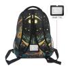 ALAZA Stars Crescent Moon Magic Backpack Purse with Multiple Pockets Name Card Personalized Travel Laptop Book Bag, Size M/16.9 inch view 4