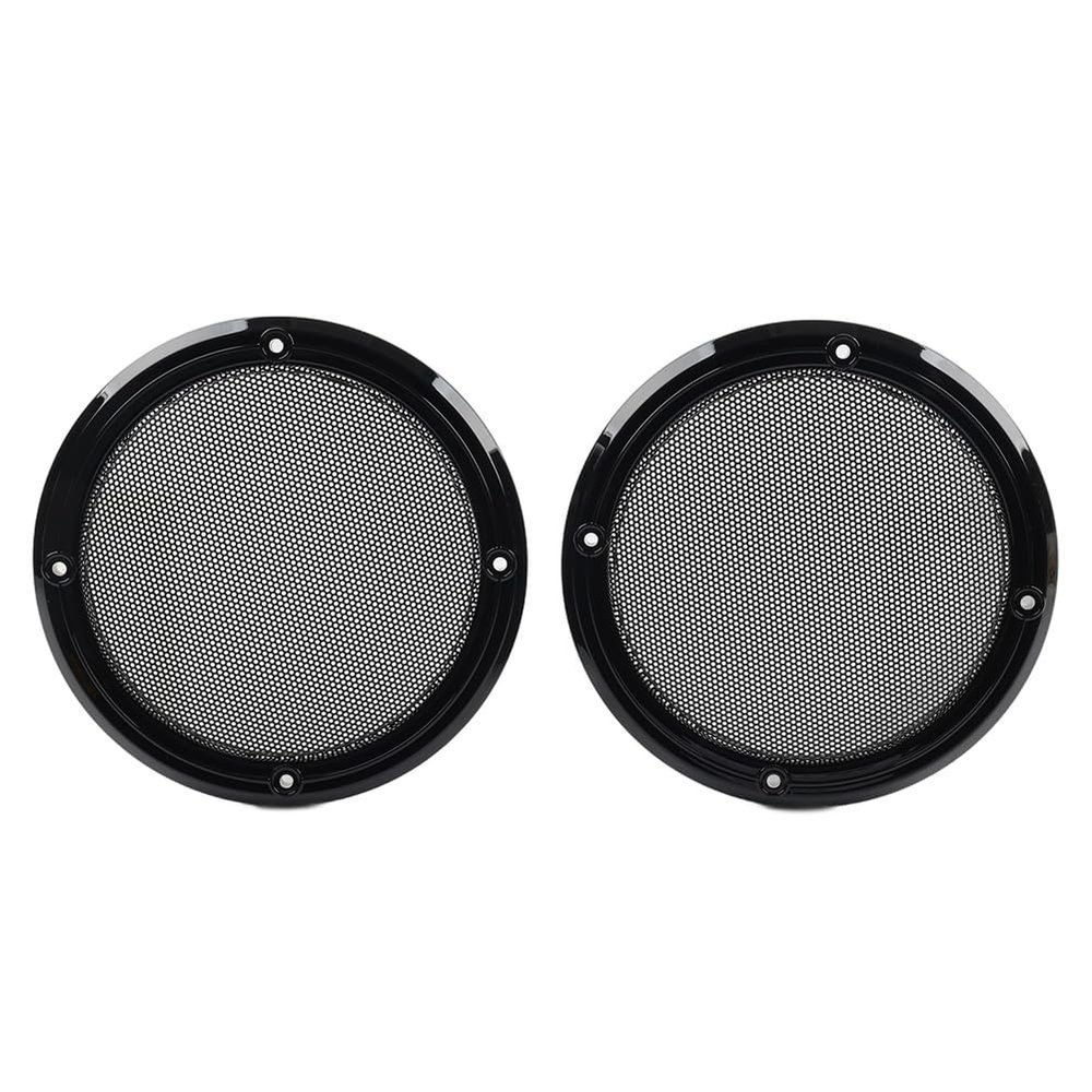 GZYF Rear Speaker Fairing Grill Cover Mesh Trim ABS Black Motorbike for Harley Road Glide Ultra FLHTK/L 16-19