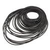 LinaLife 50 pack 40mm to 190mm Recorder Rubber Belts, Cassette Recorder Repair Maintenance Mix Cassette Rubber Square Belt repair rebuild common square belt, fit almost cassette tape machine, Black view 4