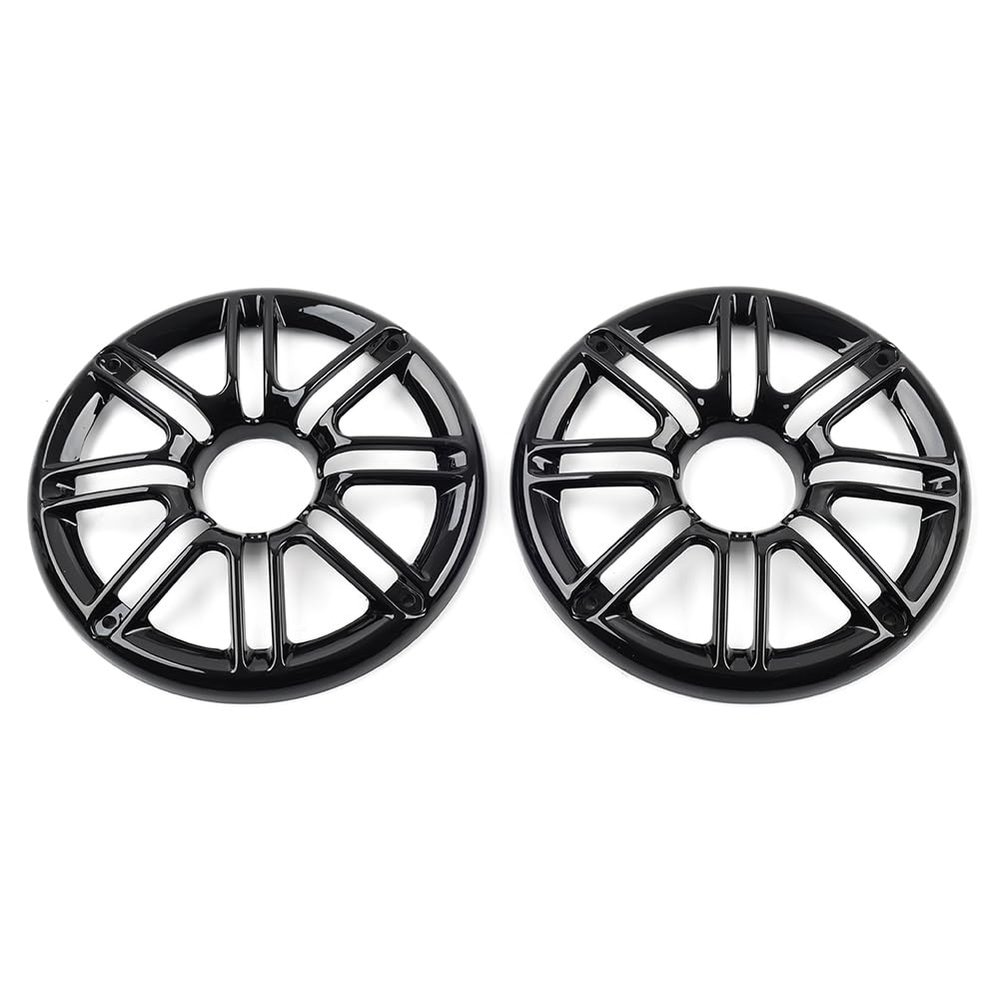 Liru Motorbike Rear Speaker Cover Grill Fairing Trim for Harley FLHTCU/L, FLHTCLTC 2014-2023 ABS Glossy Black
