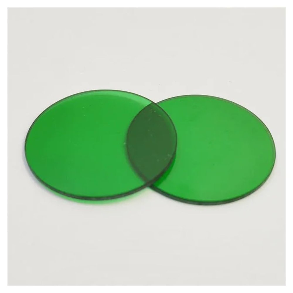 JOEBO Microscope Kit 1PCS 32mm Microscope Color Green Blue Yellow Red Frosted Biological Microscope Microscope Lens Adapters (Color : Green)