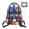 ALAZA Cute Rainbow Baby Dragon Backpack Purse with Multiple Pockets Name Card Personalized Travel Laptop Book Bag, Size M/16.9 inch view 4