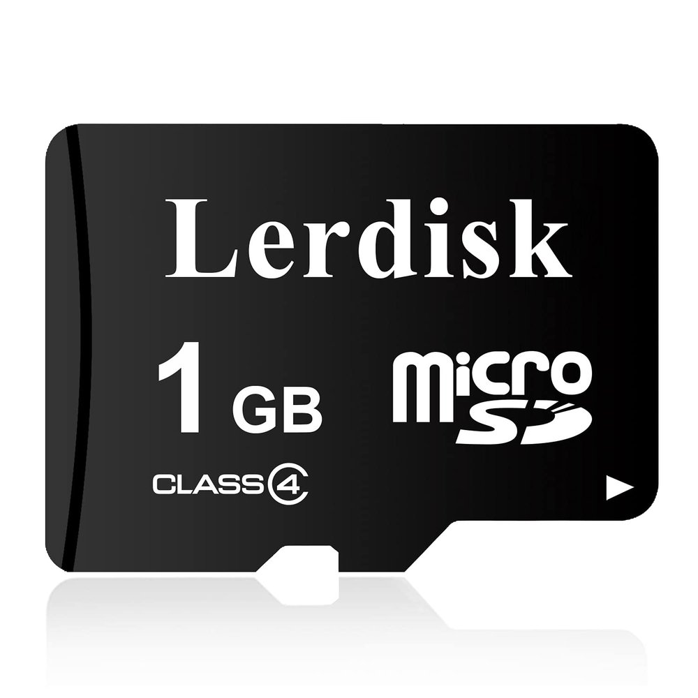 Lerdisk Factory Wholesale Micro SD Card 1GB in Bulk MicroSD Produced by Authorized Licencee (1GB Class 4)