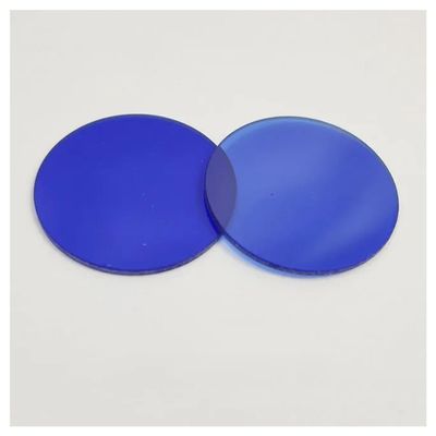 JOEBO Microscope Kit 1PCS 32mm Microscope Color Green Blue Yellow Red Frosted Biological Microscope Microscope Lens Adapters (Color : Blue)