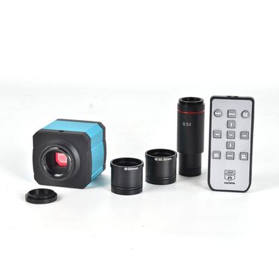 JOEBO Microscope Kit 14MP USB2.0 Stereo Microscope Camera Industry Electronic Microscopio 0.5X C-Mount Len Microscope Lens Adapters